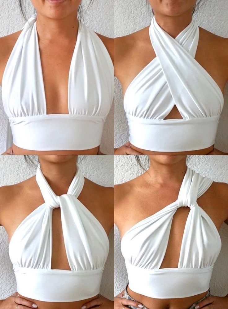 Sandy Büstiyer Bağlamalı Crop Bluz 2025 Yaz-Sonbahar