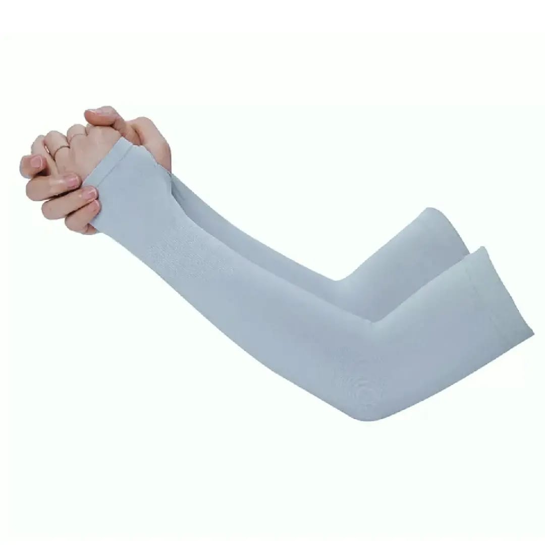 Unisex 45 cm Uzun Sandy Kumaş Yüksek Kalite İkili Esnek Kolluk Gri 2025